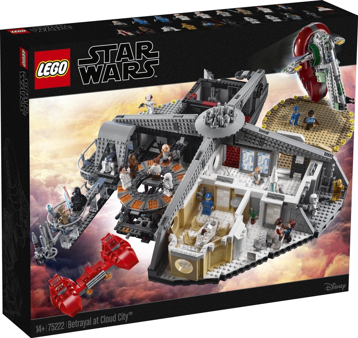 LEGO Star Wars Verraad in Cloud City 75222