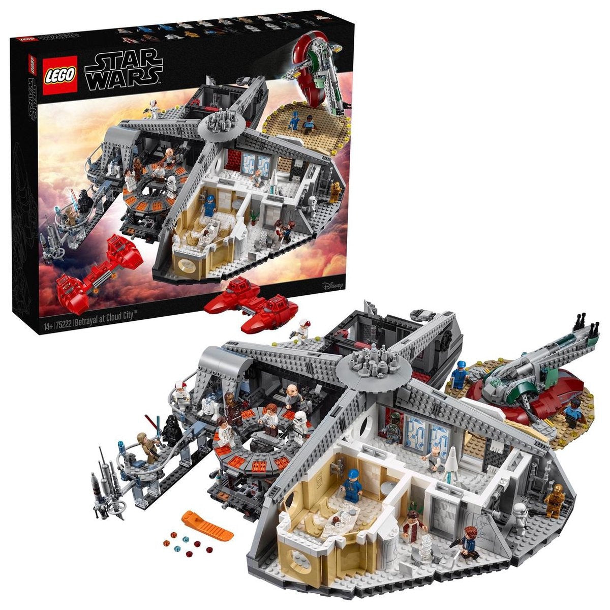 LEGO Star Wars Verraad in Cloud City 75222