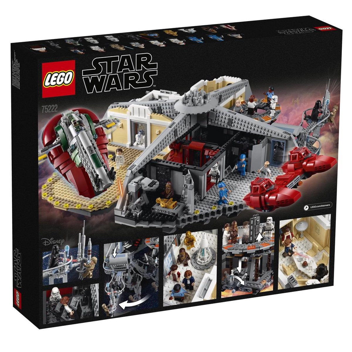 LEGO Star Wars Verraad in Cloud City 75222