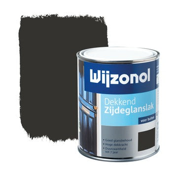 Wijzonol lak dekkend klassiekbruin zijdeglans 9400 750 ml