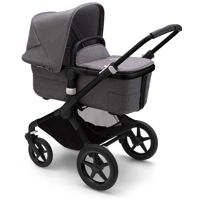 Bugaboo Fox3 Kinderwagen compleet - Black/Grey Melange