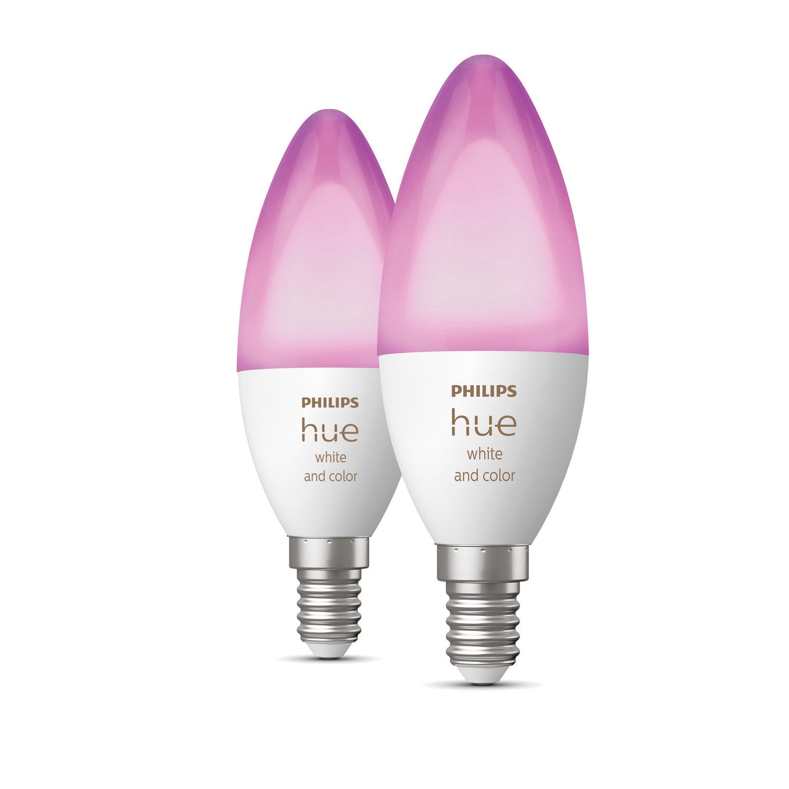 Philips Hue White and Color E14 Duo pack