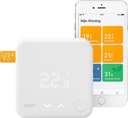 Tado Slimme Thermostaat V3+ bedraad startpakket