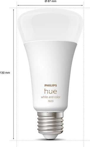 Philips Hue White and Color E27 1600lm Losse lamp