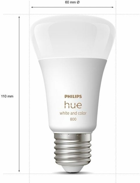 Philips Hue White en Color Ambiance E27 800 lumen Bluetooth (4-pack)