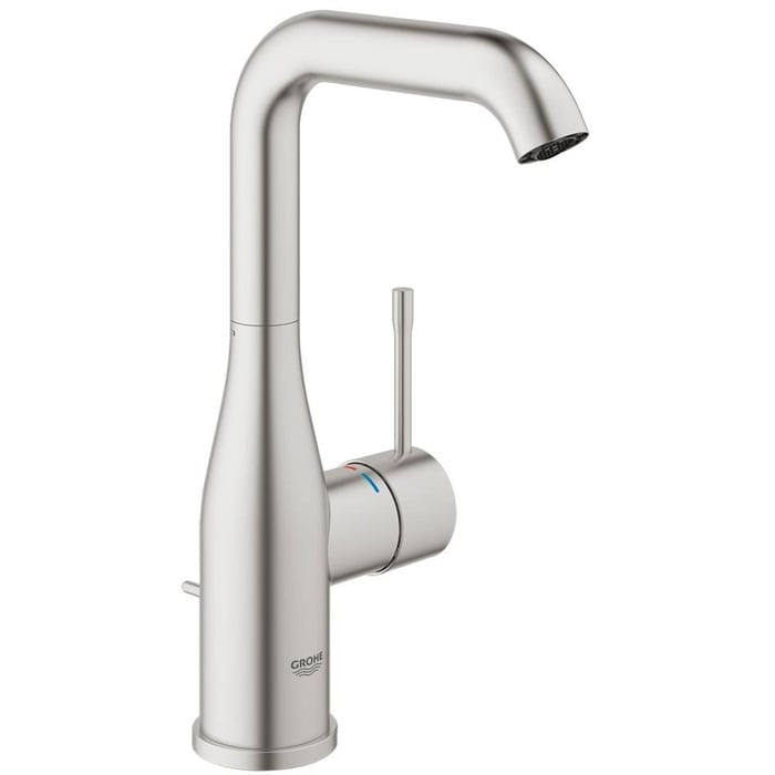 Grohe Essence New 1-gats wastafelkraan Supersteel