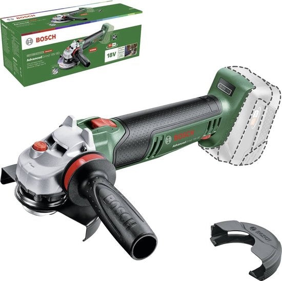 Bosch 18V haakse slijper 125mm AdvancedGrind (zonder accu)