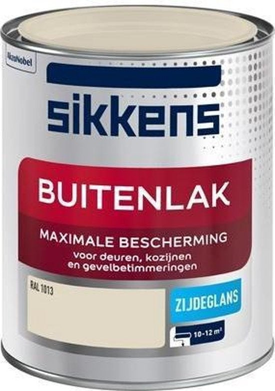 Sikkens buitenlak RAL 1013 zijdeglans 750 ml