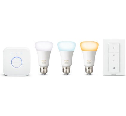 Philips Hue E27 White Ambiance Starter Kit