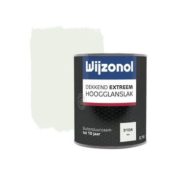 Wijzonol Dekkend Extreem wit hoogglans 750 ml