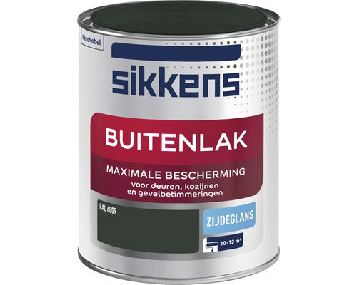 Sikkens buitenlak RAL 6009 zijdeglans 750 ml