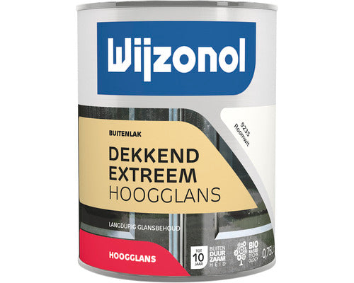 Wijzonol Dekkend Extreem roomwit hoogglans 750 ml