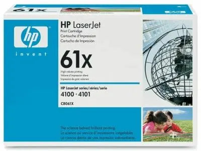 HP 61X (C8061X) toner zwart hoge capaciteit (origineel)