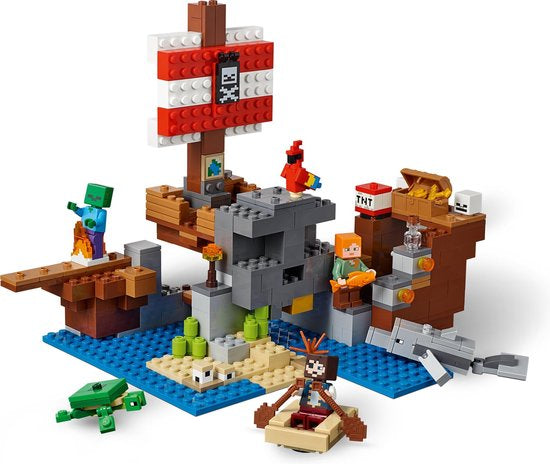 LEGO Minecraft Avontuur op het Piratenschip - 21152