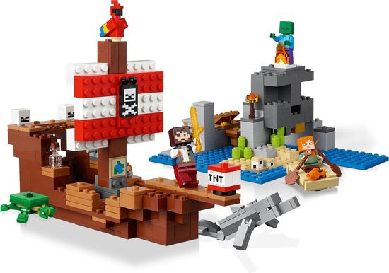 LEGO Minecraft Avontuur op het Piratenschip - 21152