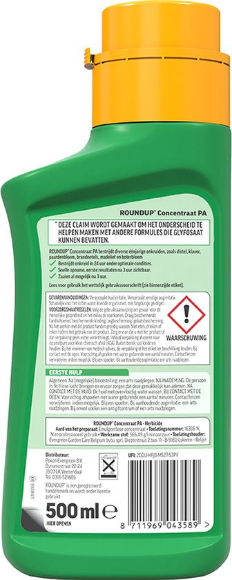 Roundup Onkruidvrij Totaal Concentraat 500 ml