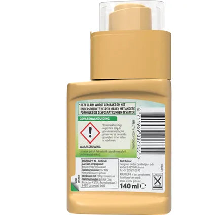 RoundUp Natuurlijk Onkruidvrij Concentraat 140ml