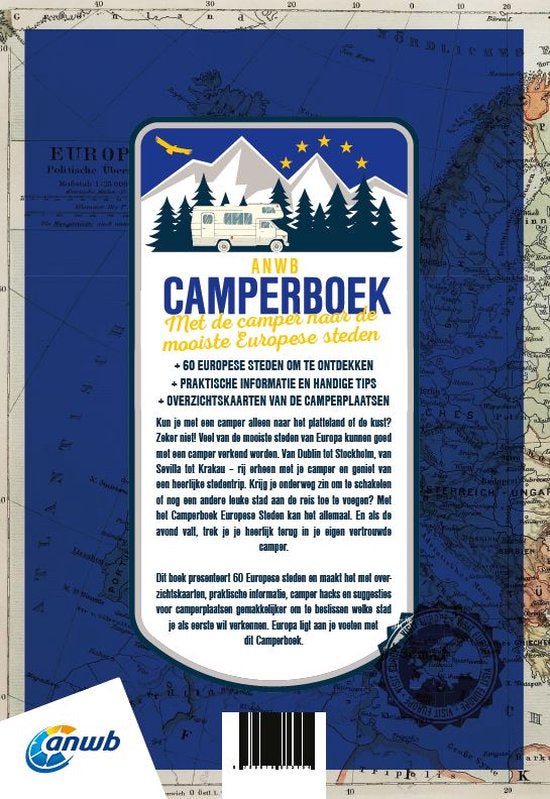 ANWB Camperboek Europese steden