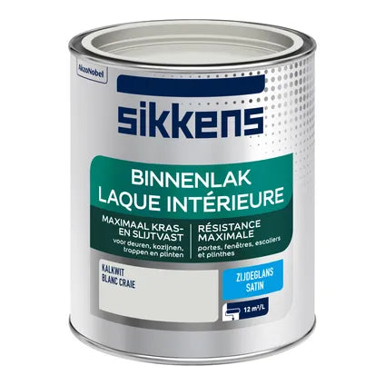 Sikkens binnenlak kalkwit zijdeglans 750 ml