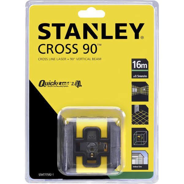 Stanley Cross 90 Groen 16m kruislijnlaser