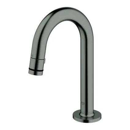 Grohe Universal toiletkraan C-uitloop hard graphite geborsteld