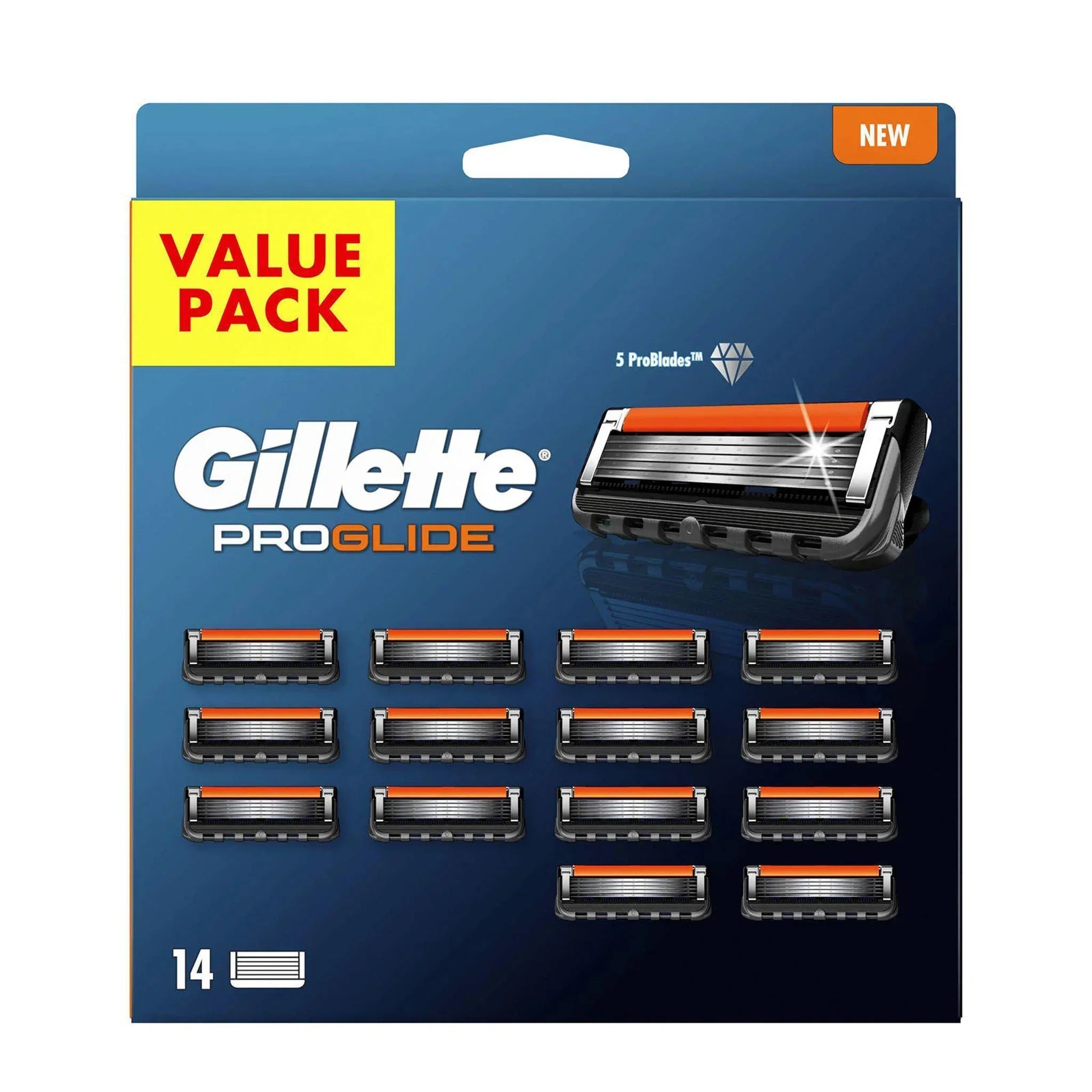 Gillette ProGlide Navulmesjes 14 stuks