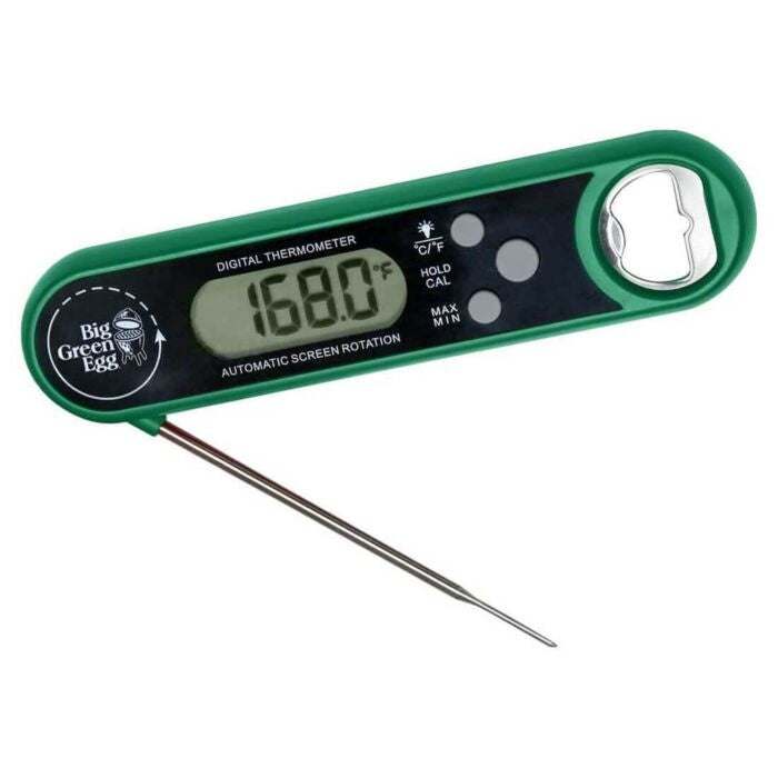 Big Green Egg Instant Read thermometer met flesopener