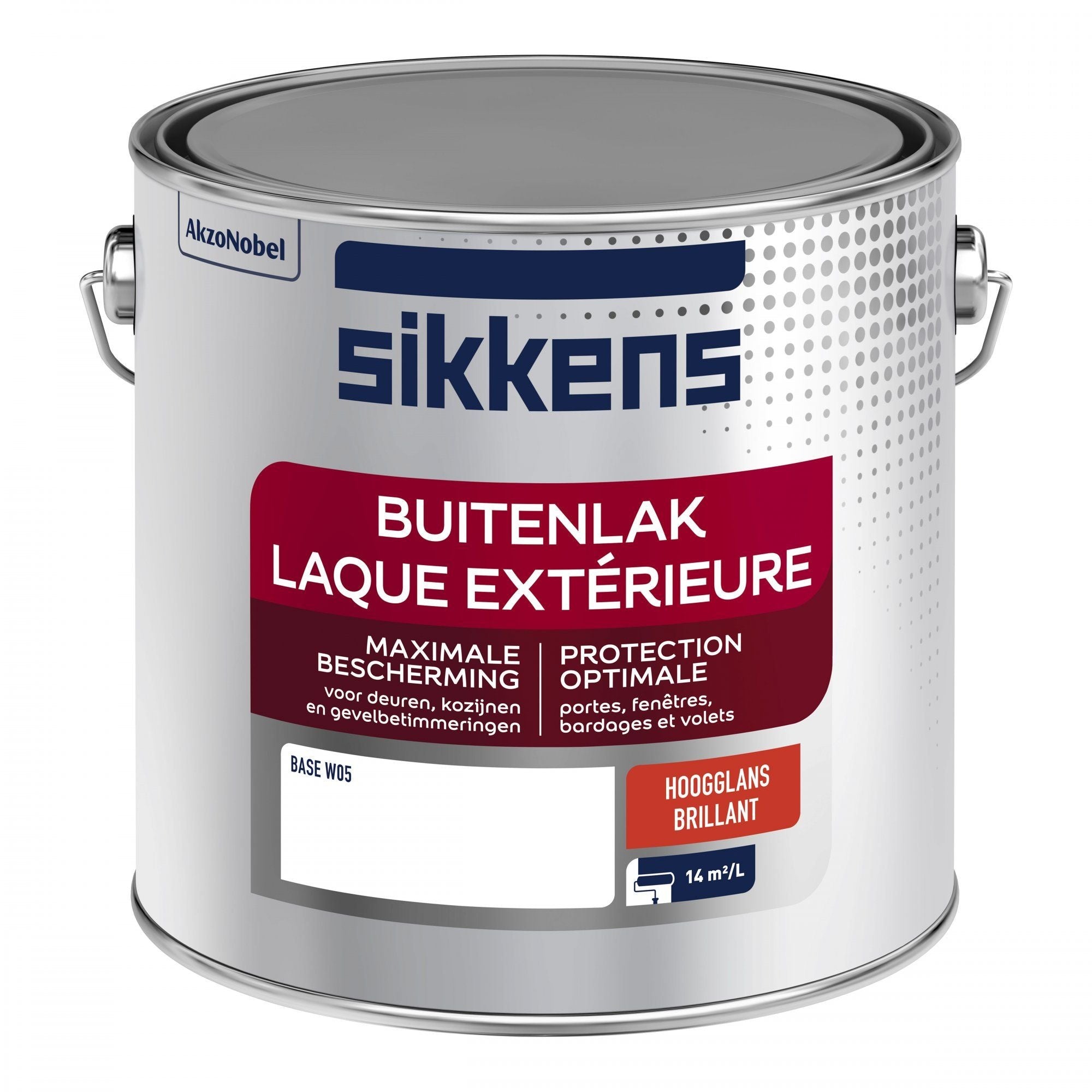 Sikkens buitenlak w05 hoogglans 2,5 Liter