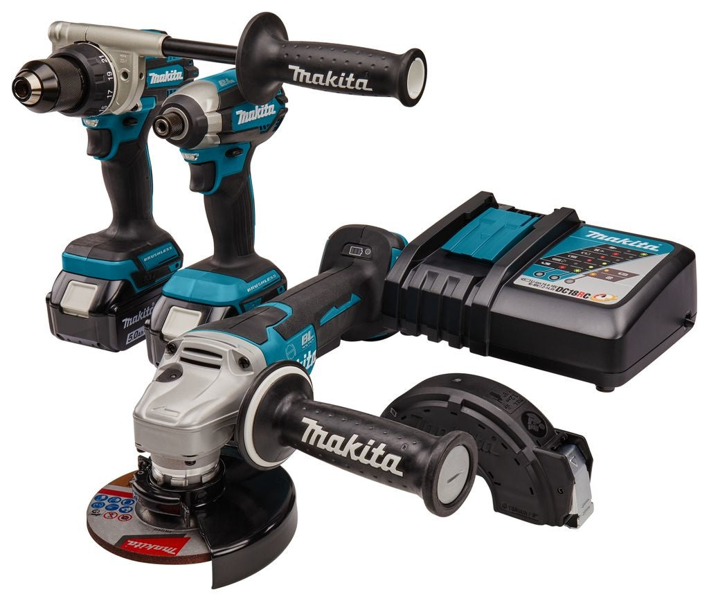 Makita DLX3156TX1 Comboset 18V 5.0Ah Li-Ion