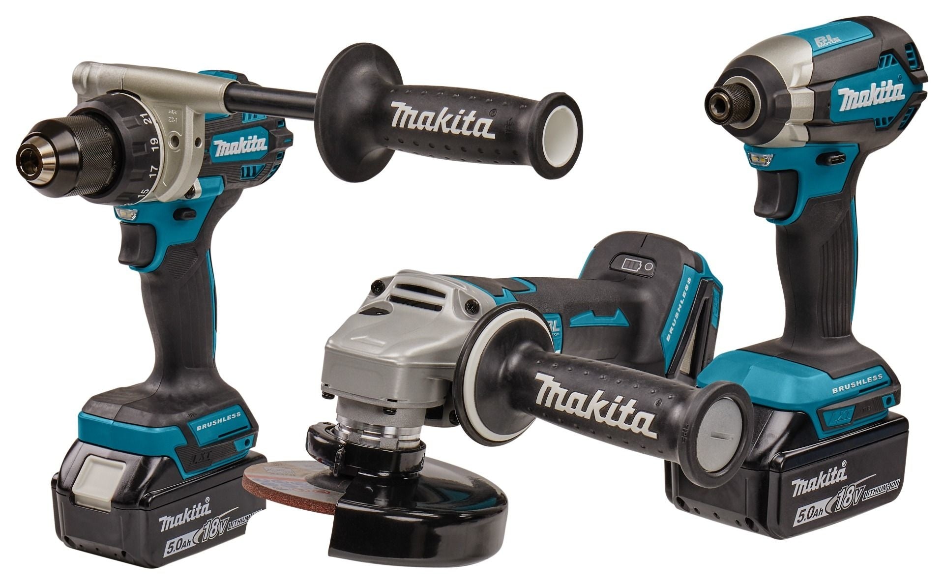 Makita DLX3156TX1 Comboset 18V 5.0Ah Li-Ion