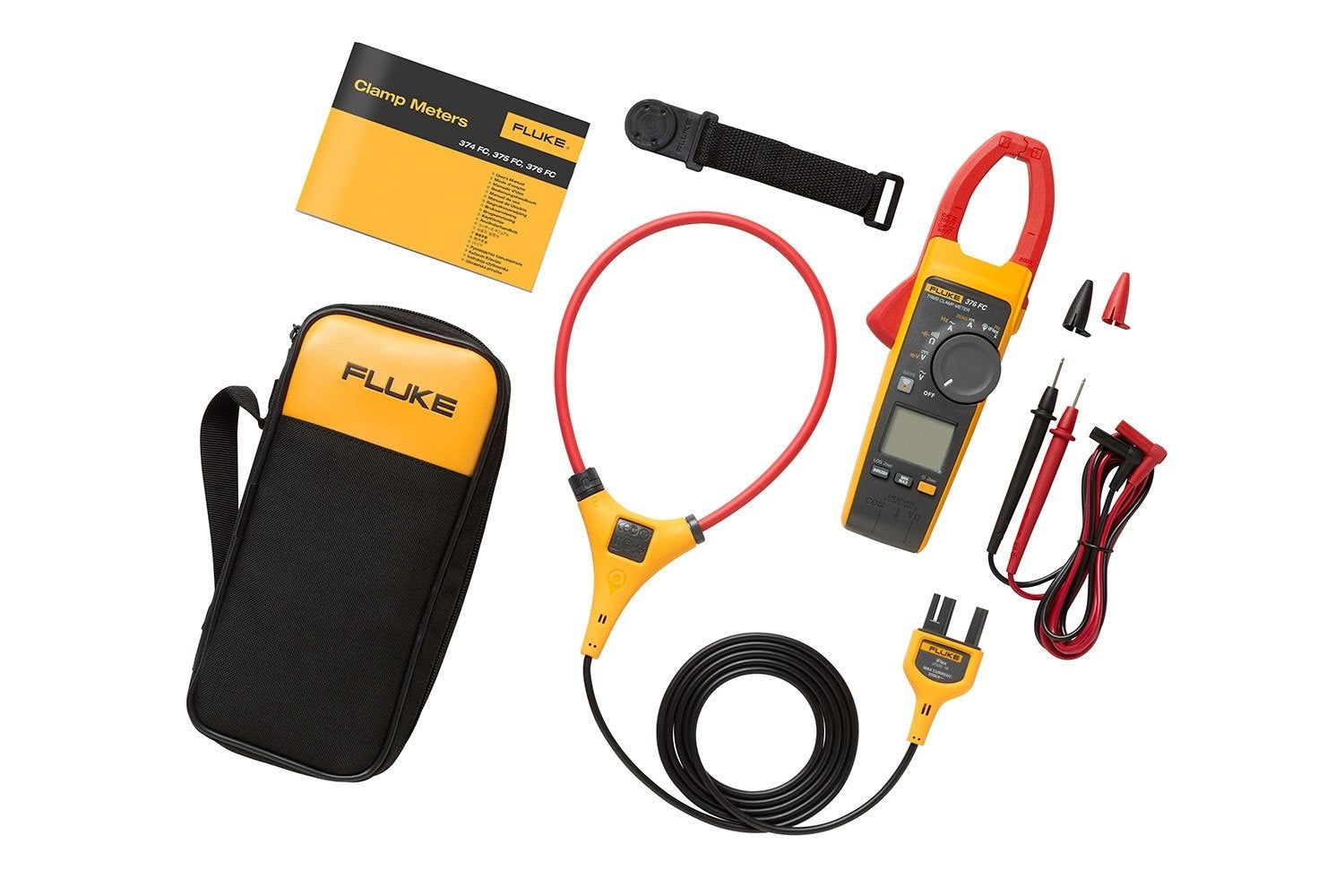 Fluke 376 FC TRMS AC/DC Stroomtang met iFlex