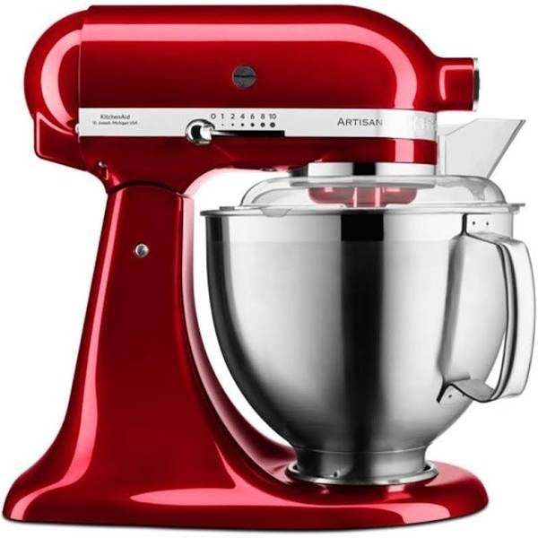 KitchenAid Artisan keukenmachine 4,8 liter 5KSM185PSECA Appelrood