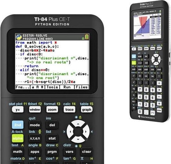 Texas Instruments TI-84 Plus CE-T Python Edition